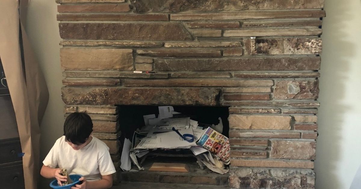 Lighten up That Fireplace