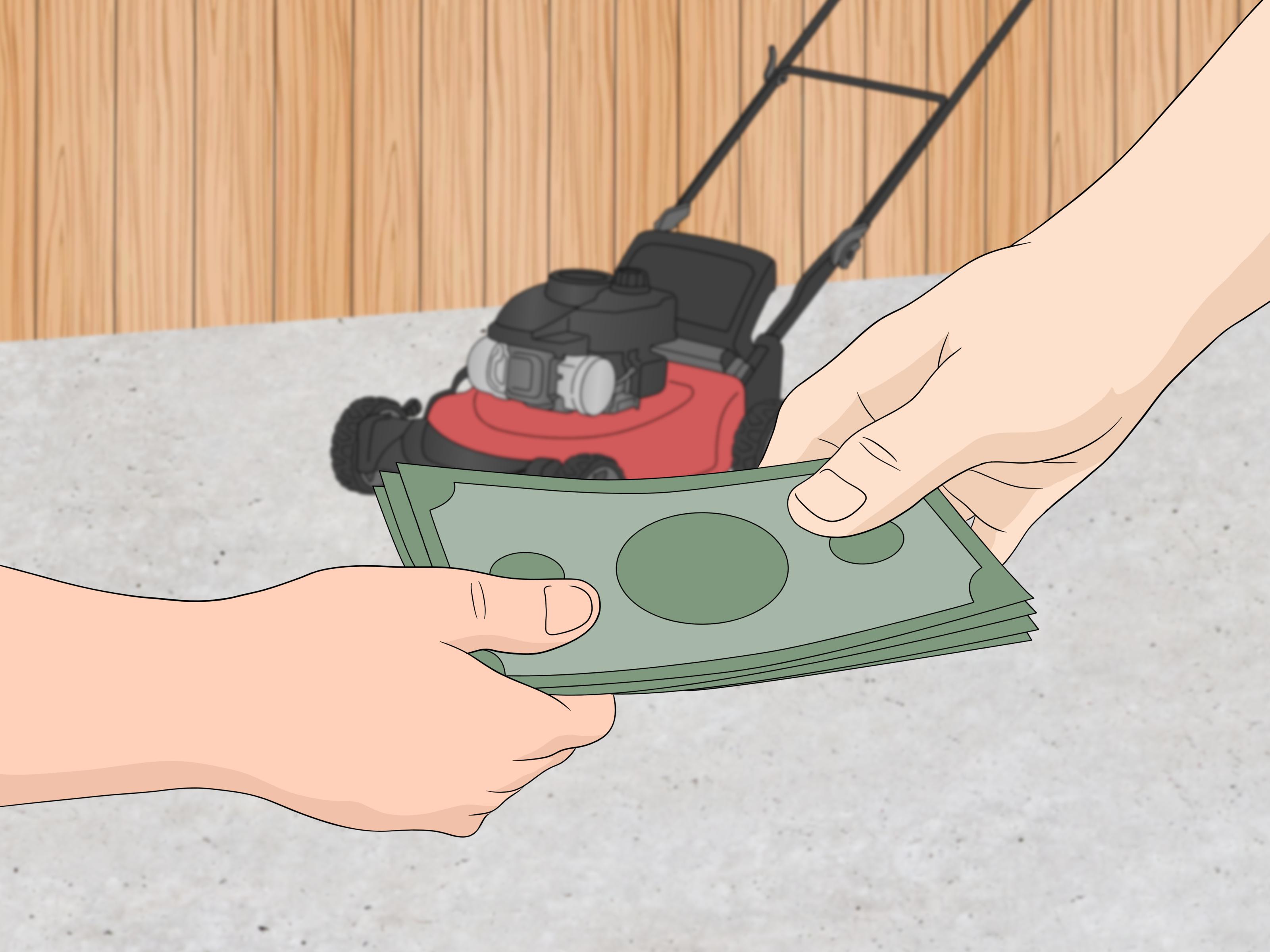 4 Ways to Make Money by Mowing Lawns