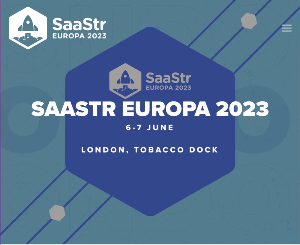 SaaStr Europa 2023 is a GO for London on June 6-7!!