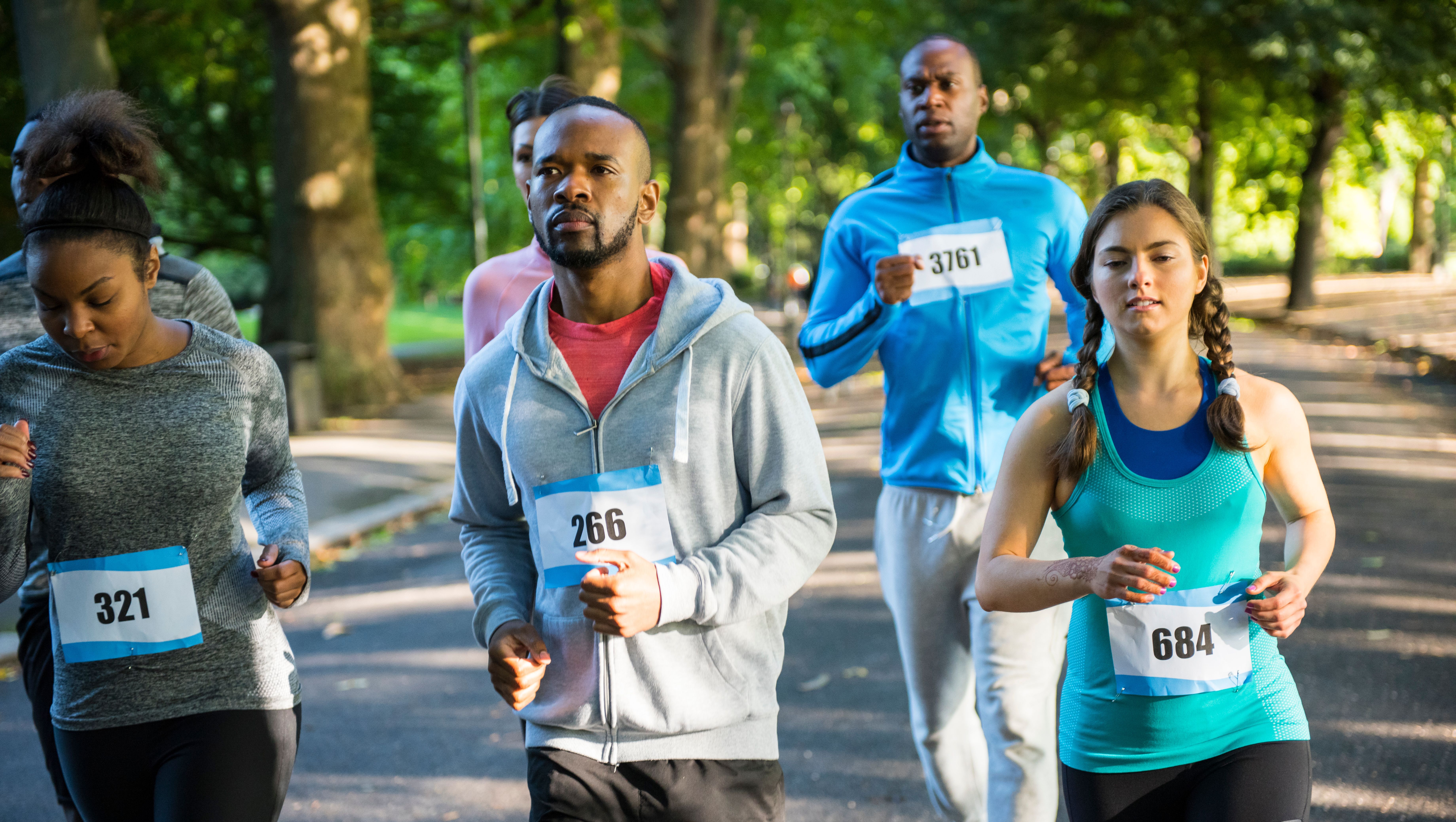 Average 5K Running Times by Age and Sex